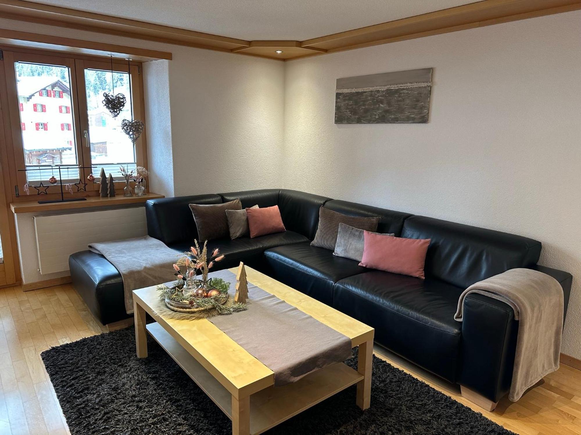 Apartment Bergfreude Saas-Grund Eksteriør billede